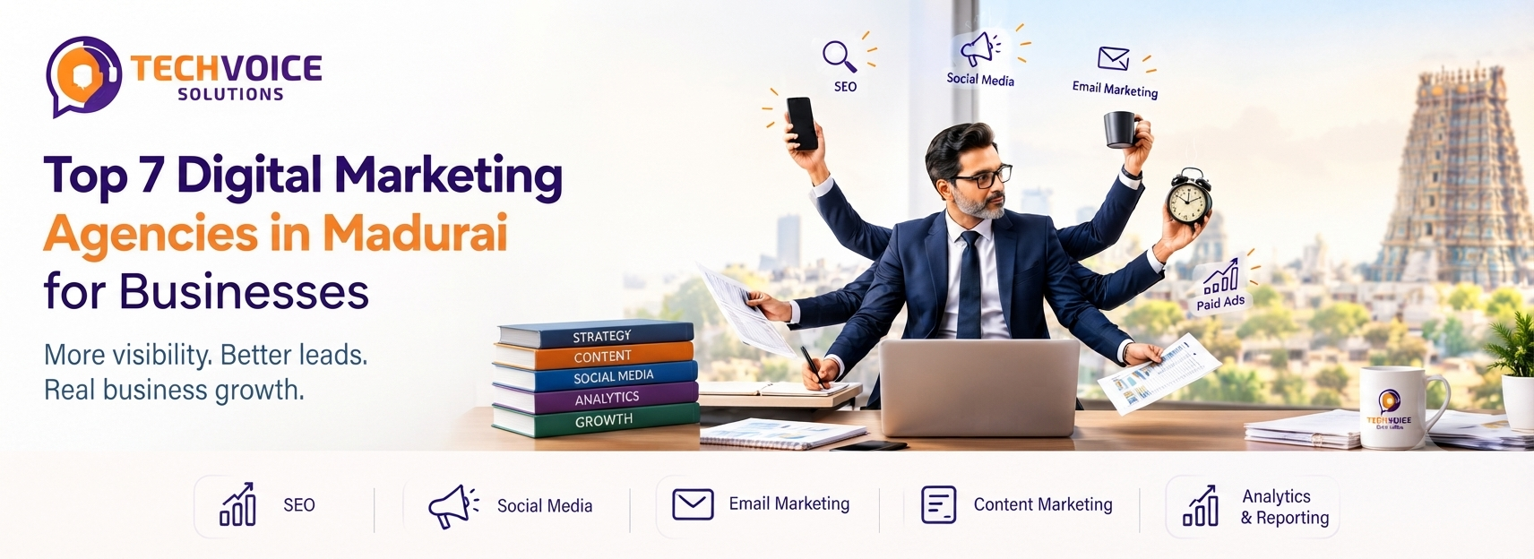 Top 7 Digital Marketing Agencies in Madurai